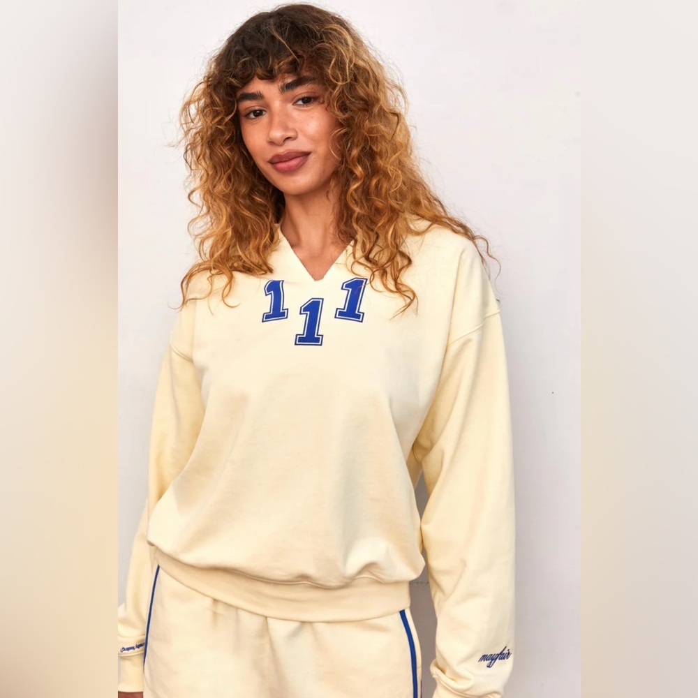 Mayfair Athletic Department Notch-Neck Sweatshirt - Picture 2 of 7